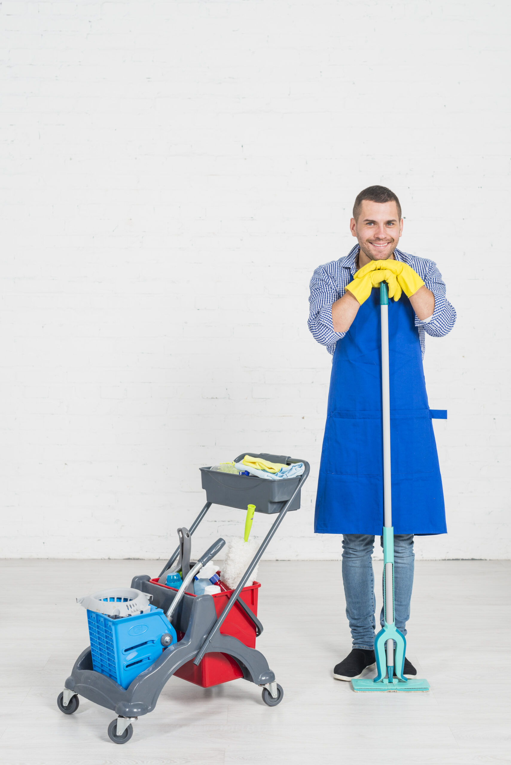 man-cleaning-his-home